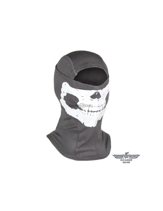 BALACLAVA MPS CALAVERA GRIS - INVADER GEAR