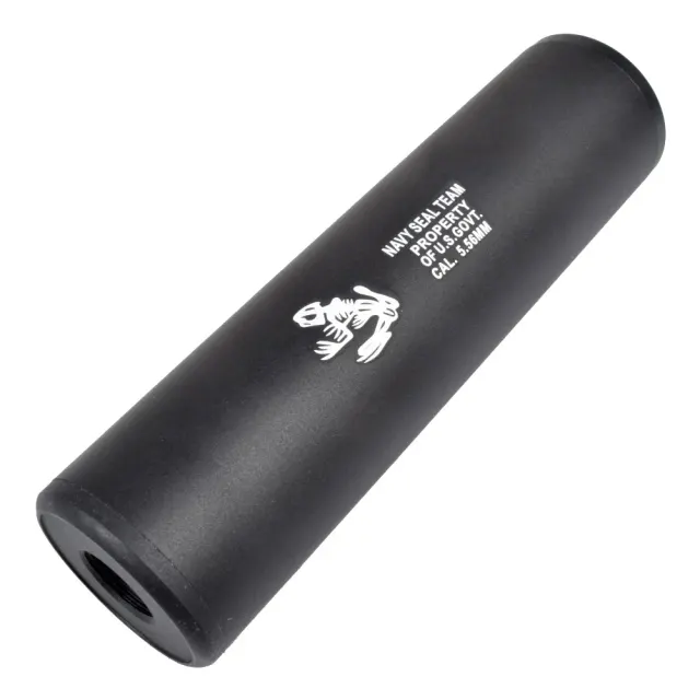 cyma silenziatore 130x35mm navy seal black