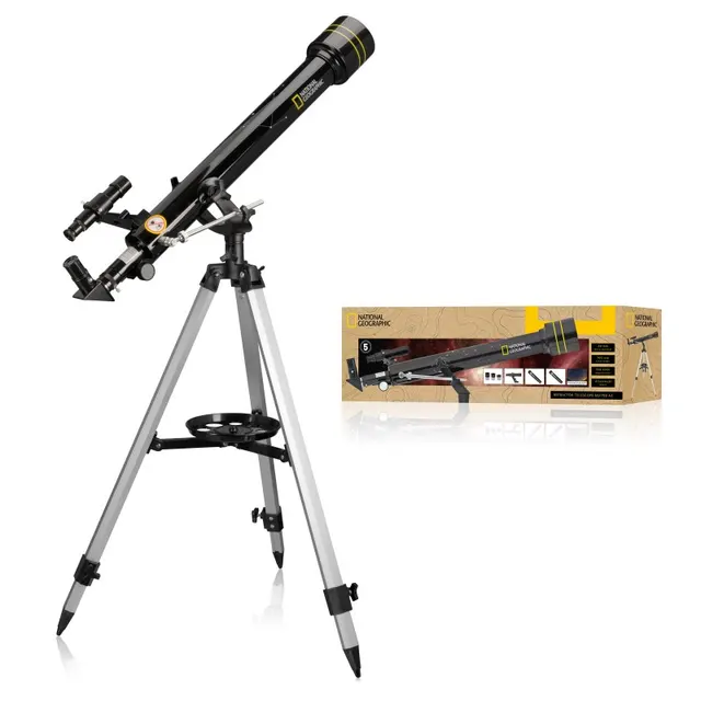 NATIONAL GEOGRAPHIC 60/700 Telescopio refractor AZ