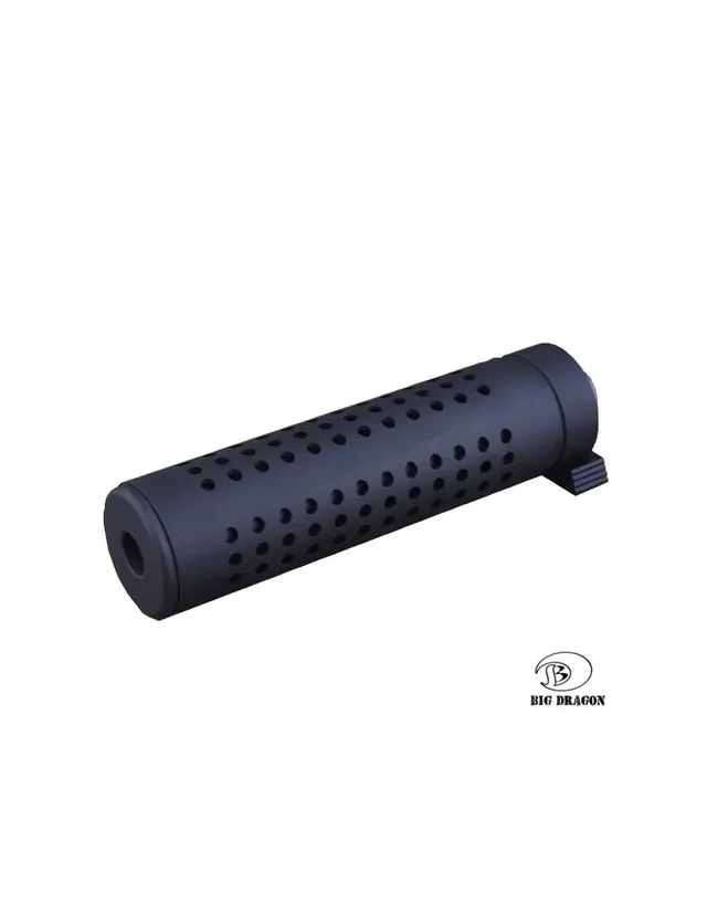 SILENCIADOR FLASH HIDER NEGRO - BIG DRAGON
