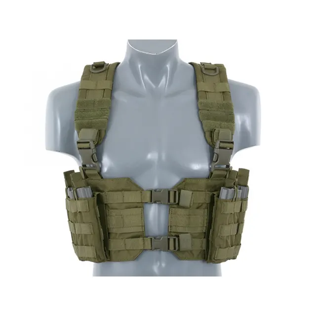 Chest Rig Split Front Olive – 8FIELDS