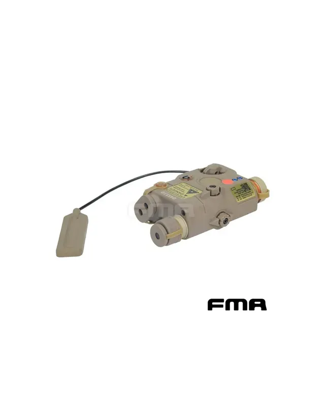 LINTERNA LASER ROJO AN/PEQ-15 FMA TAN